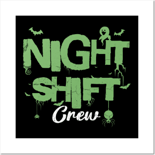 Night Shift Crew Halloween Posters and Art